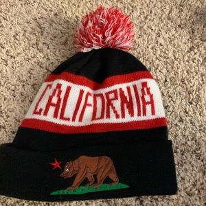 California republic beanie